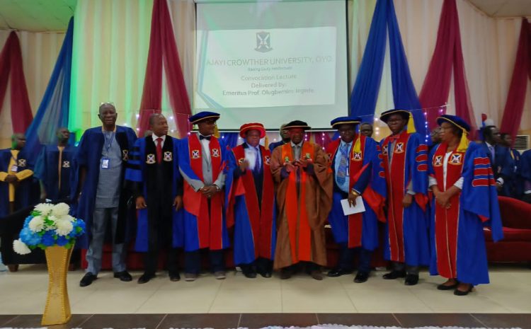  ACU 15TH CONVOCATION: NIGERIA’S EDUCATION SECTOR REEKS OF DISASTER, NEEDS EMERGENCY RESCUE – PROF JEGEDE